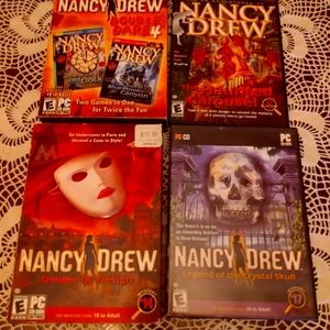 Lot of 5 Nancy Drew Games